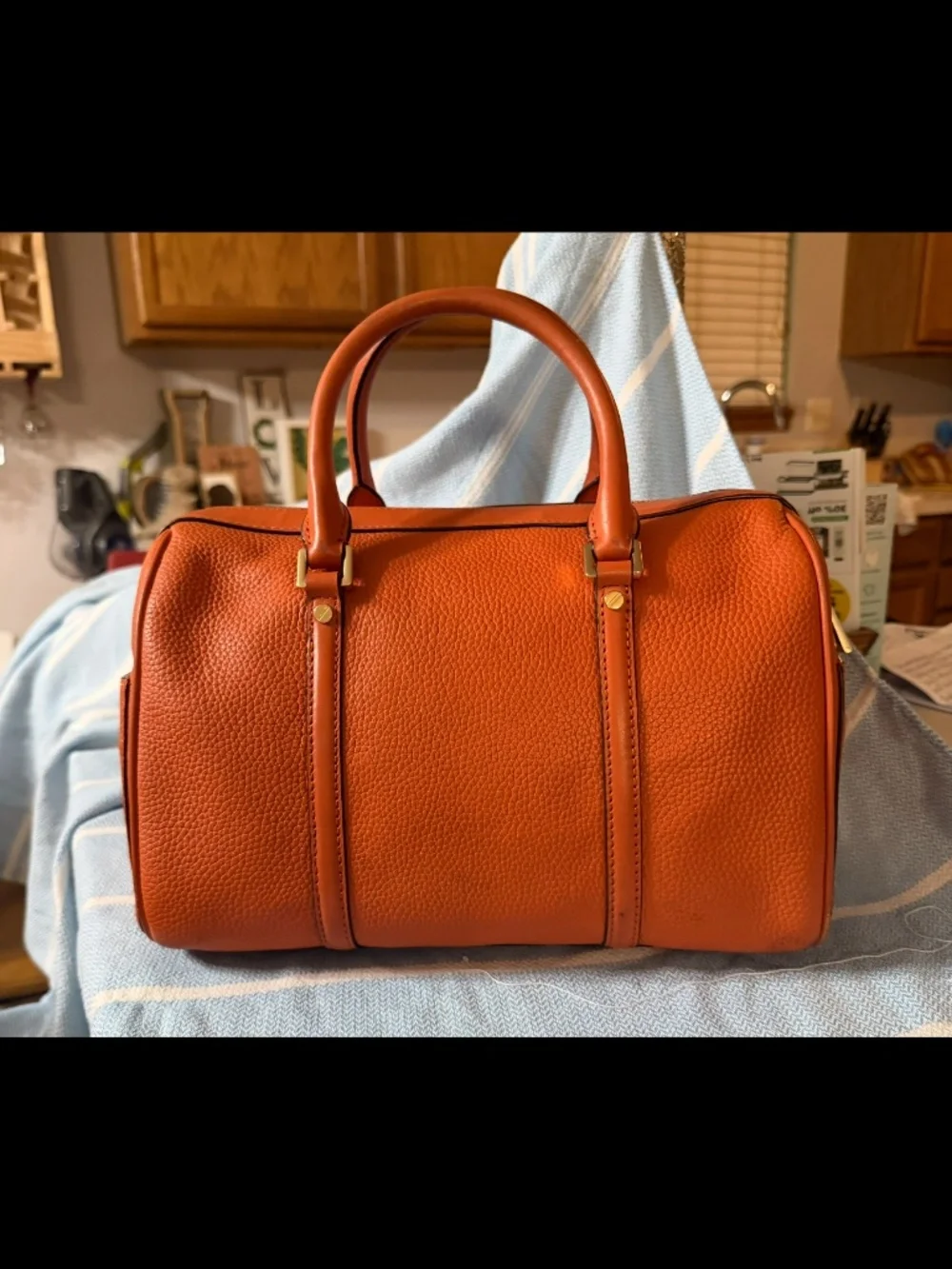 Authentic Michael Kors Bedford Legacy Medium Duffel